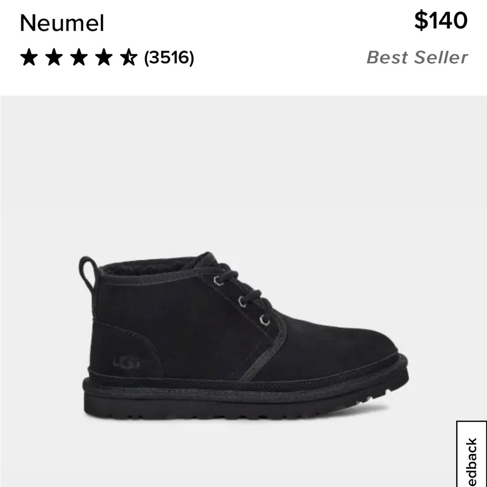 Uggs Neumel Boots (black) women’s 8